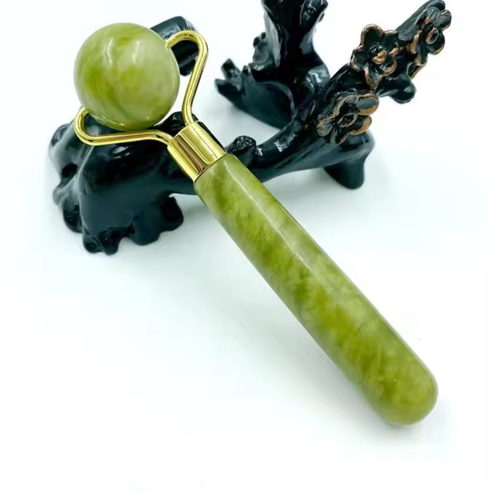 VitaBloom set de massage visage 3 en 1 en jade